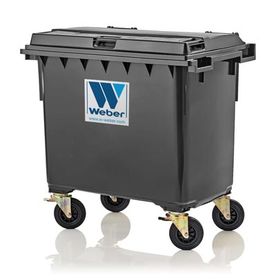 mobile garbage bins 660 L