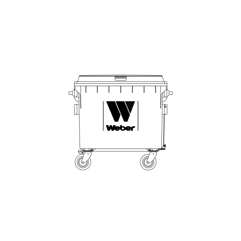 Mobile garbage bins 660 l spare parts images-pictures