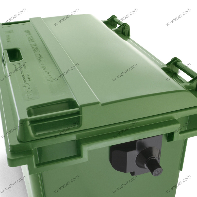Mobile garbage bins 770 l lid images-pictures