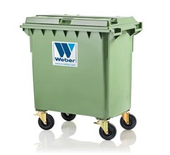 Wheeled bins (Wheelie bins) 770 l