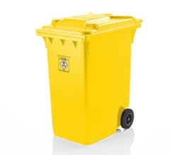 Wheeled bins for clinical waste 360 l