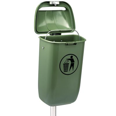 litter bins 50 L lid