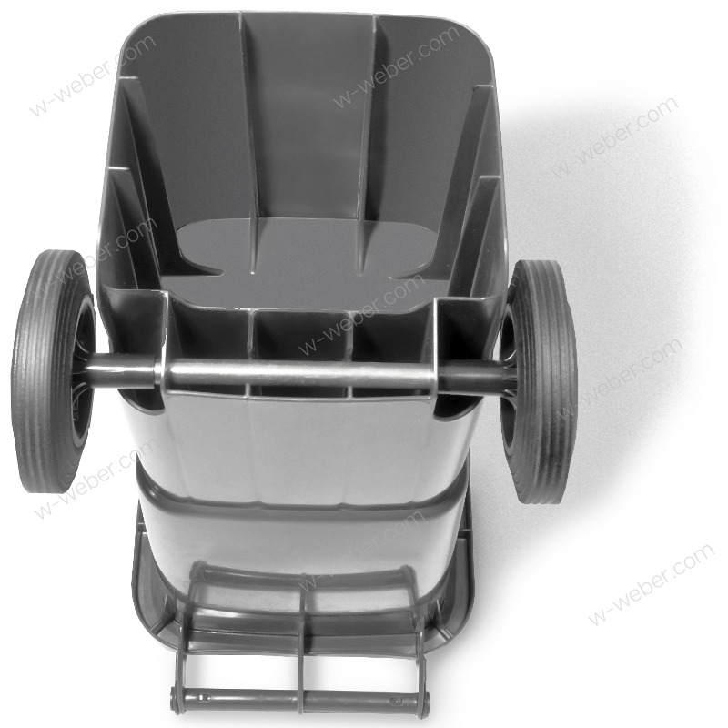 Waste recycling bins 60 litre axle hollow base images-pictures
