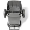 waste recycling bins 80 L Axle / Hollow base