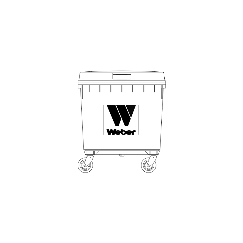 Wheeled bins (Wheelie bins) 1100 l fl classic spare parts