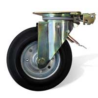 mobile waste containers 1100 L FL C steering lock