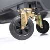 mobile waste containers 1100 L FL wheel stop